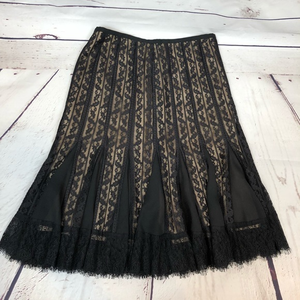 Loft Black Lace‎ Skirt